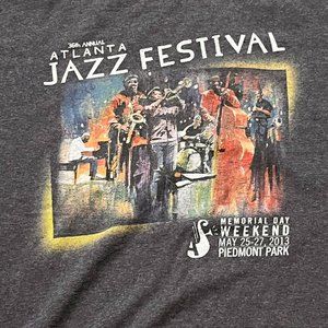 VINTAGE ATLANTA JAZZ FEST TEE (L)